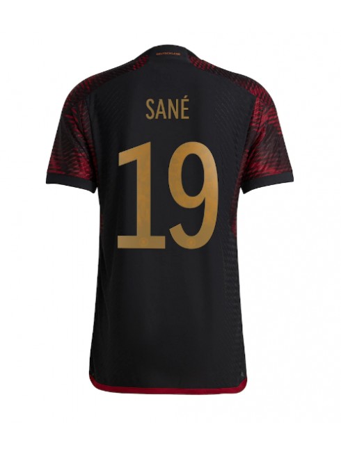 Billige Tyskland Leroy Sane #19 Bortedrakt VM 2022 Kortermet